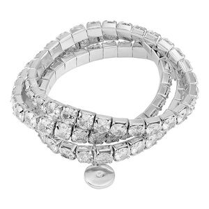 Vince Camuto 3 piece tennis bracelets silver